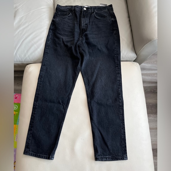 NWT - Zara Women’s High Rise Straight Ankle Length Jeans - Size 10 - Picture 1 of 9
